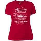 T-Shirts Red / X-Small Quints Boat Tours Women's Premium T-Shirt