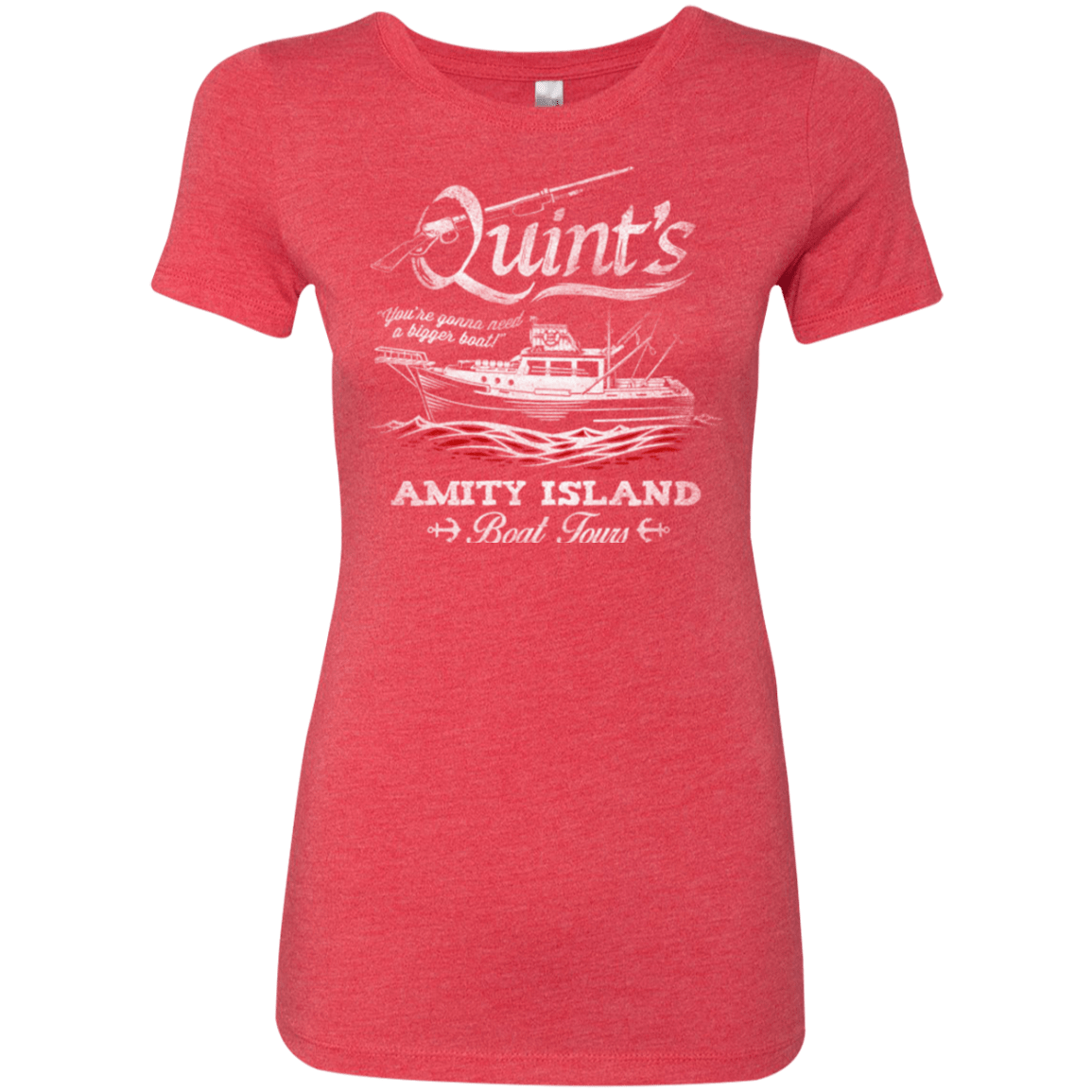 T-Shirts Vintage Red / Small Quints Boat Tours Women's Triblend T-Shirt