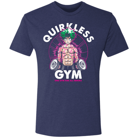 T-Shirts Vintage Navy / S Quirkless Gym Men's Triblend T-Shirt