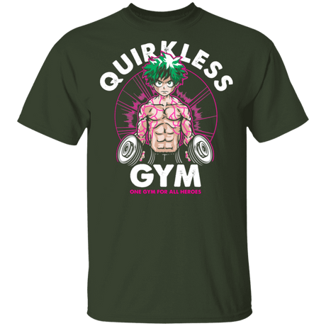 T-Shirts Forest / S Quirkless Gym T-Shirt