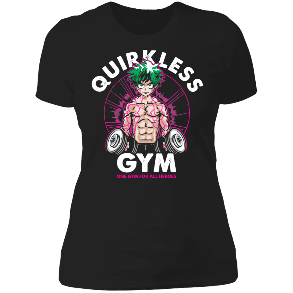 T-Shirts Black / S Quirkless Gym Women's Premium T-Shirt