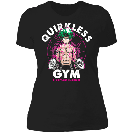 T-Shirts Black / S Quirkless Gym Women's Premium T-Shirt