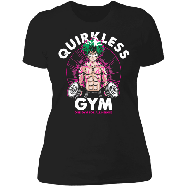 T-Shirts Black / S Quirkless Gym Women's Premium T-Shirt
