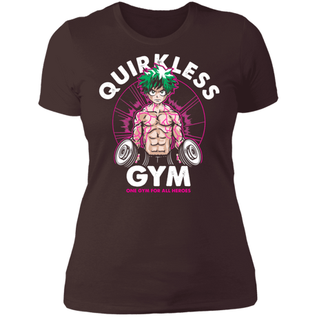 T-Shirts Dark Chocolate / S Quirkless Gym Women's Premium T-Shirt