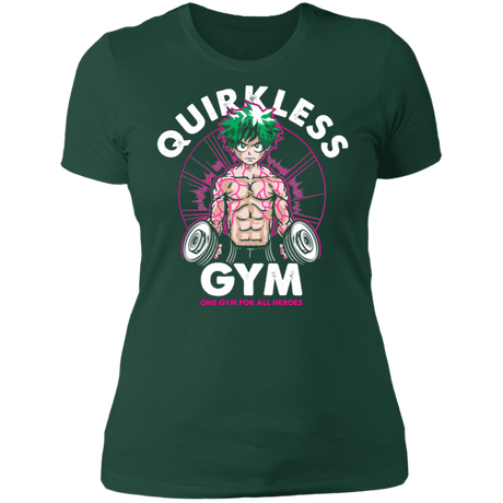 T-Shirts Forest Green / S Quirkless Gym Women's Premium T-Shirt