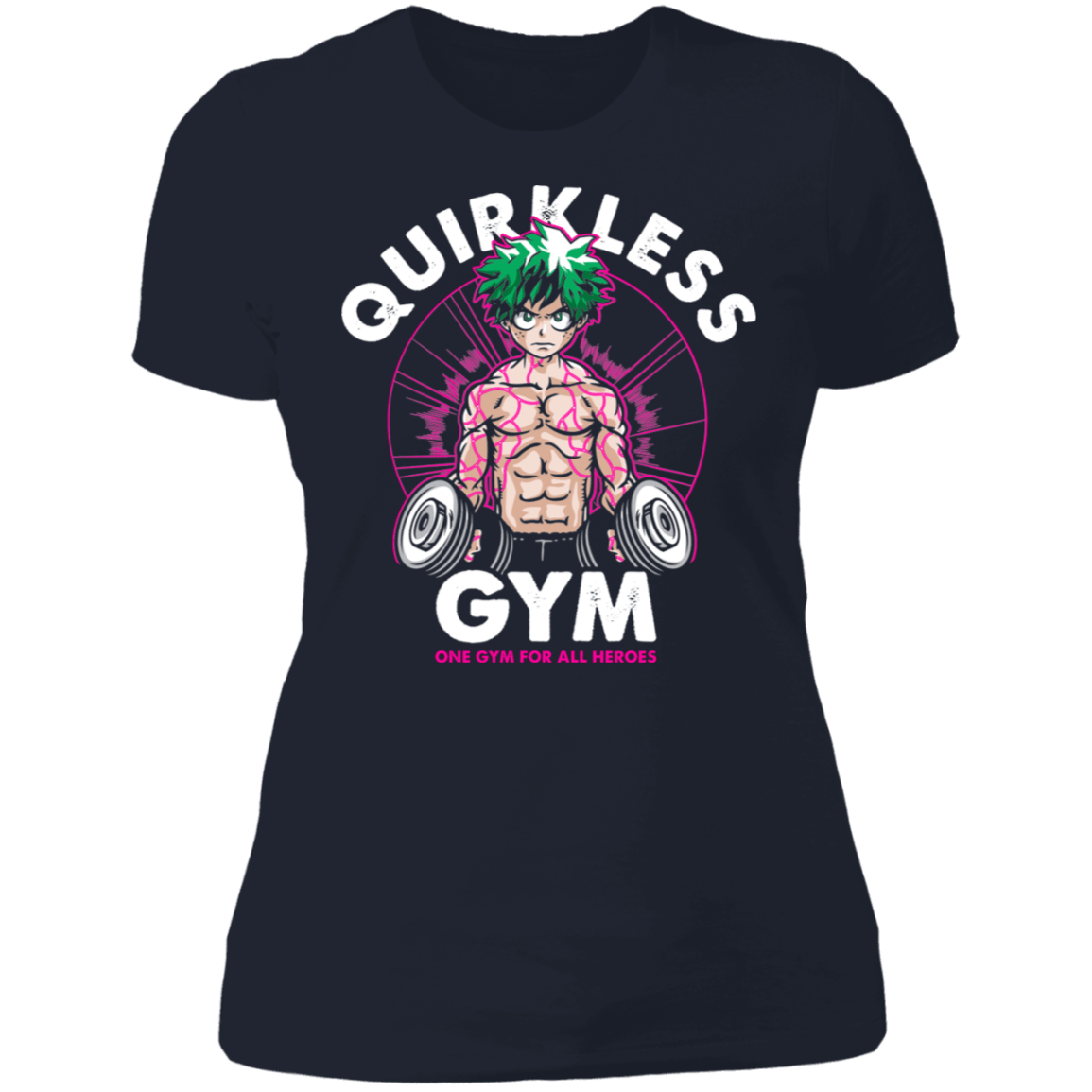 T-Shirts Midnight Navy / S Quirkless Gym Women's Premium T-Shirt