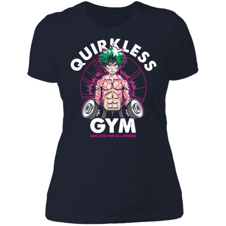 T-Shirts Midnight Navy / S Quirkless Gym Women's Premium T-Shirt