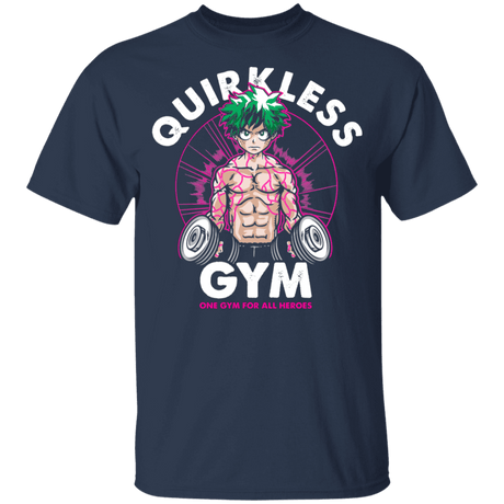 T-Shirts Navy / YXS Quirkless Gym Youth T-Shirt