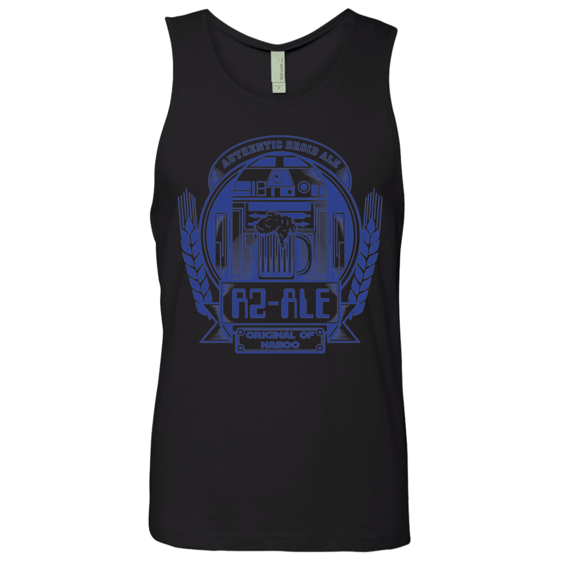 T-Shirts Black / S R2 Ale Men's Premium Tank Top