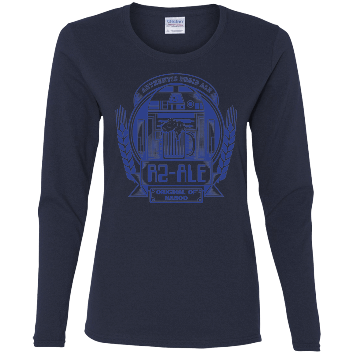 T-Shirts Navy / S R2 Ale Women's Long Sleeve T-Shirt