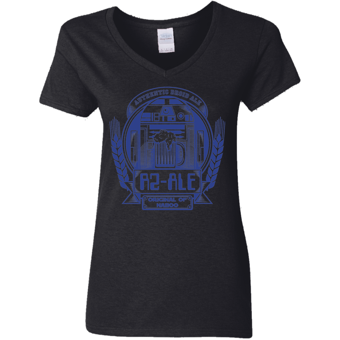 T-Shirts Black / S R2 Ale Women's V-Neck T-Shirt