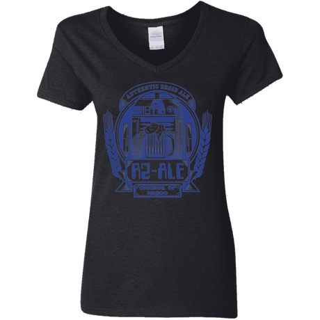 T-Shirts Black / S R2 Ale Women's V-Neck T-Shirt