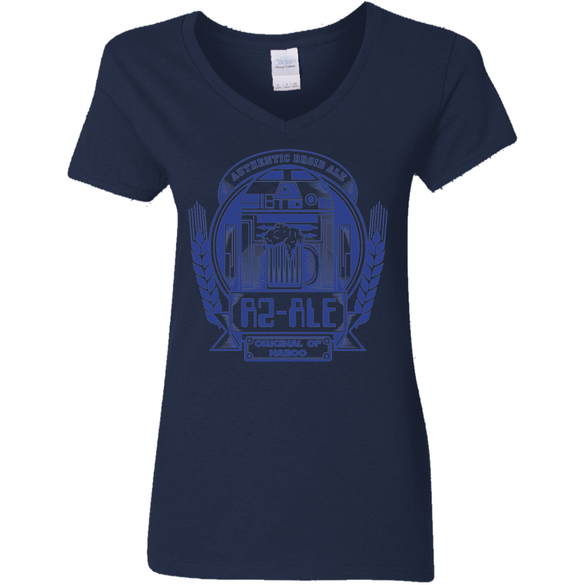 T-Shirts Navy / S R2 Ale Women's V-Neck T-Shirt