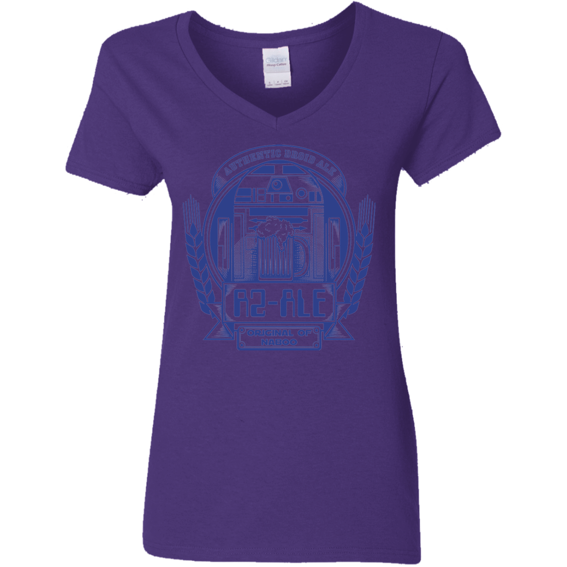 T-Shirts Purple / S R2 Ale Women's V-Neck T-Shirt