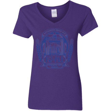 T-Shirts Purple / S R2 Ale Women's V-Neck T-Shirt