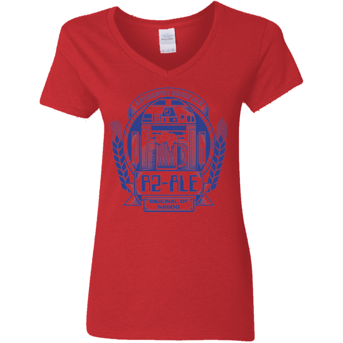 T-Shirts Red / S R2 Ale Women's V-Neck T-Shirt