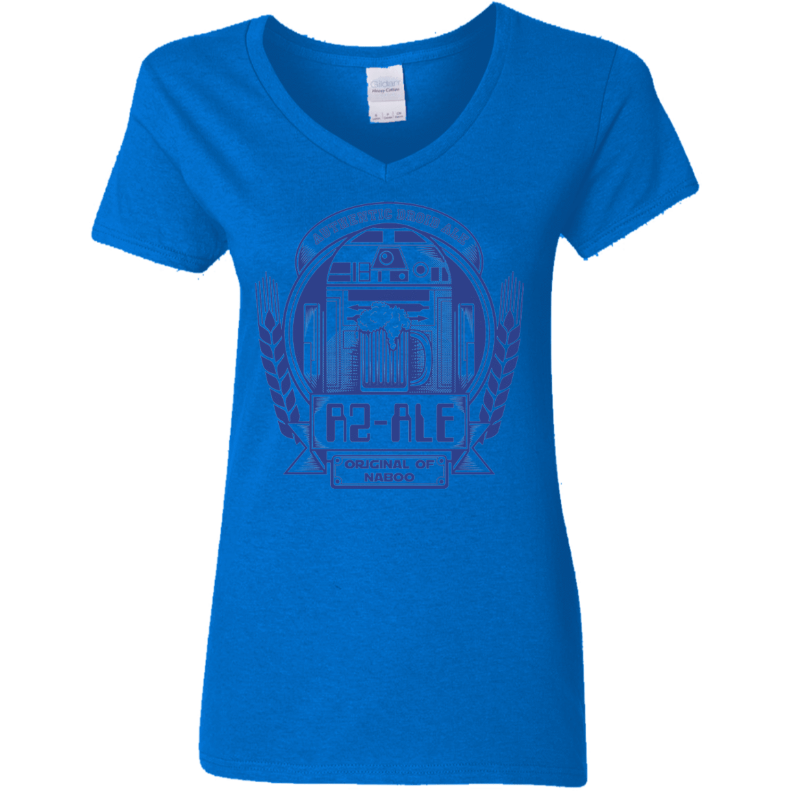 T-Shirts Royal / S R2 Ale Women's V-Neck T-Shirt