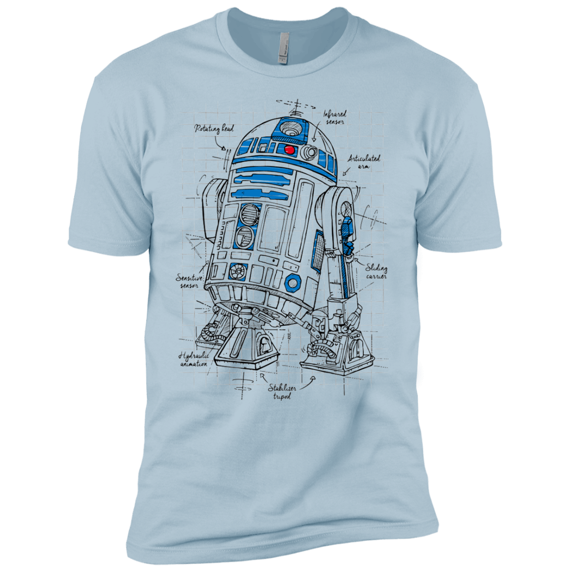 R2D2 Plan Boys Premium T-Shirt