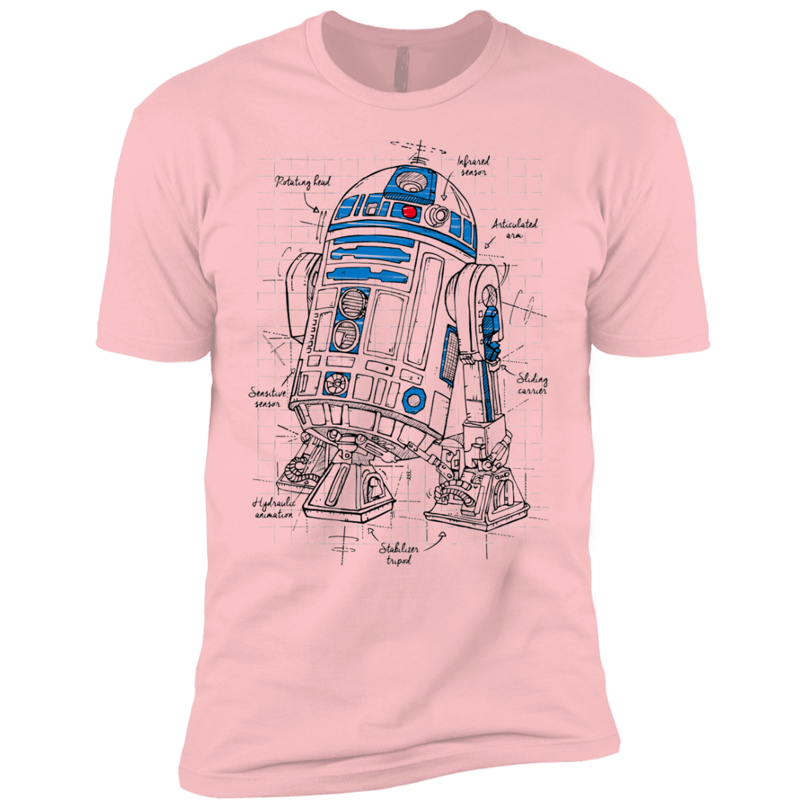R2D2 Plan Boys Premium T-Shirt