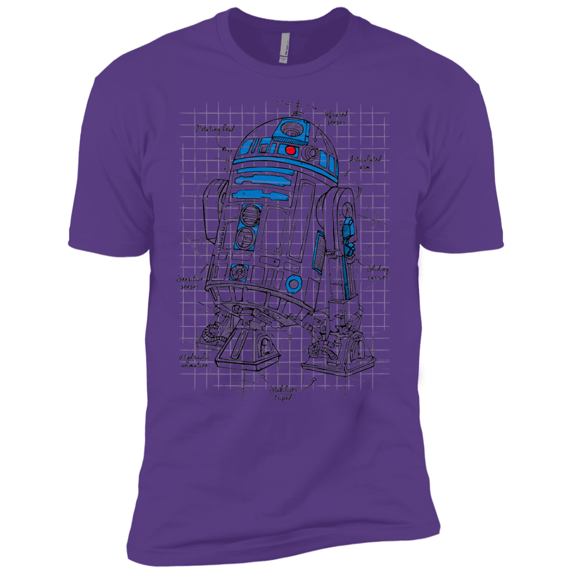 R2D2 Plan Boys Premium T-Shirt