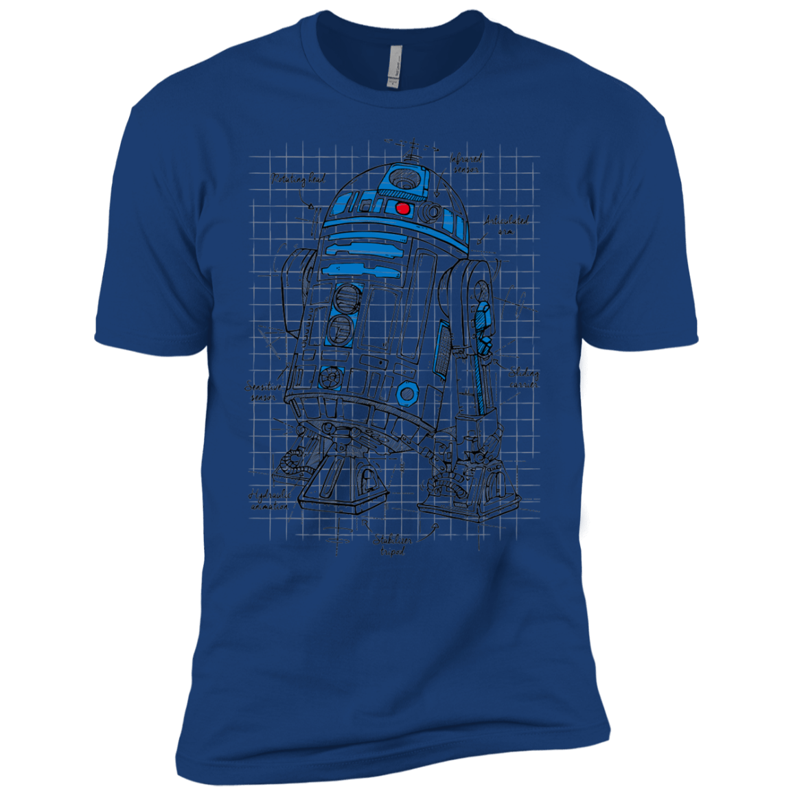 R2D2 Plan Boys Premium T-Shirt