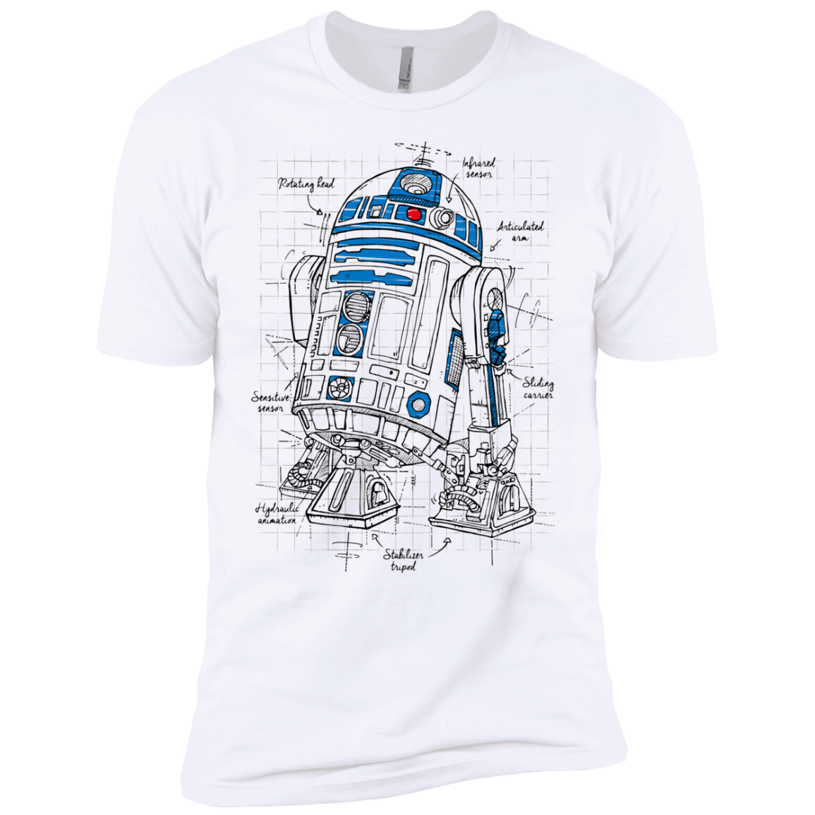 R2D2 Plan Boys Premium T-Shirt