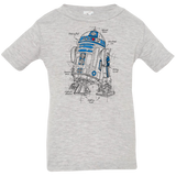 T-Shirts Heather Grey / 6 Months R2D2 Plan Infant Premium T-Shirt