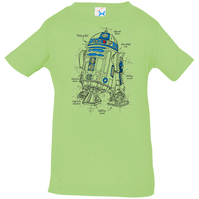 T-Shirts Key Lime / 6 Months R2D2 Plan Infant Premium T-Shirt