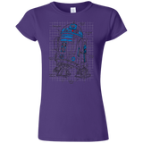 T-Shirts Purple / S R2D2 Plan Junior Slimmer-Fit T-Shirt