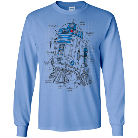 R2D2 Plan Men's Long Sleeve T-Shirt