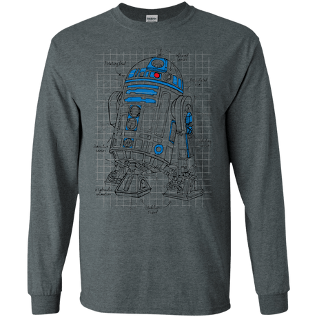 R2D2 Plan Men's Long Sleeve T-Shirt