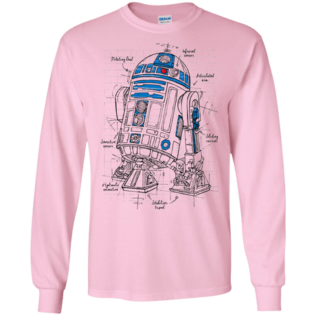 R2D2 Plan Men's Long Sleeve T-Shirt