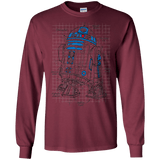 R2D2 Plan Men's Long Sleeve T-Shirt