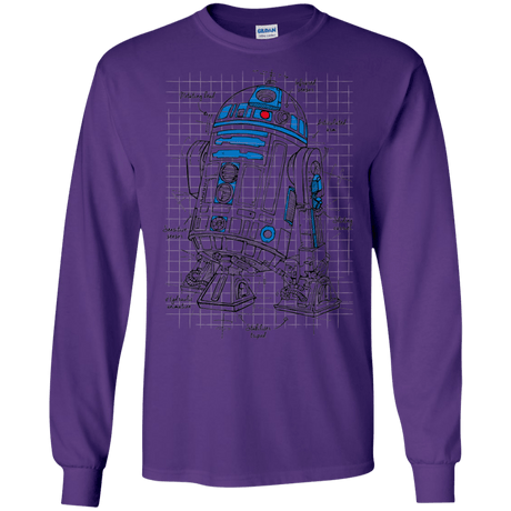 R2D2 Plan Men's Long Sleeve T-Shirt