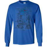 R2D2 Plan Men's Long Sleeve T-Shirt