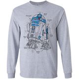 R2D2 Plan Men's Long Sleeve T-Shirt