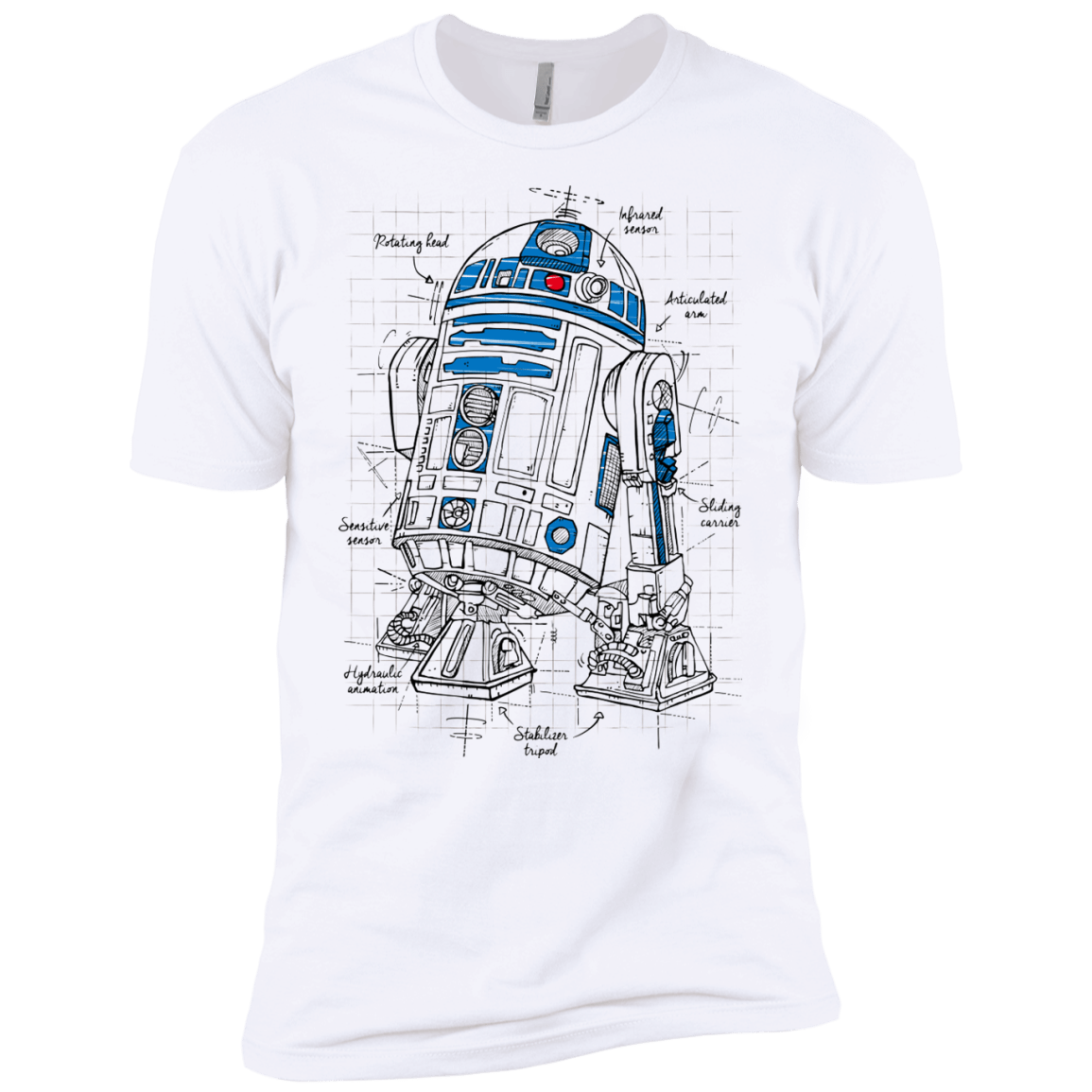 R2D2 Plan Men's Premium T-Shirt