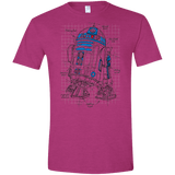R2D2 Plan Men's Semi-Fitted Softstyle