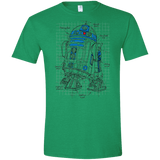 R2D2 Plan Men's Semi-Fitted Softstyle