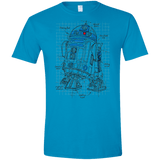 R2D2 Plan Men's Semi-Fitted Softstyle