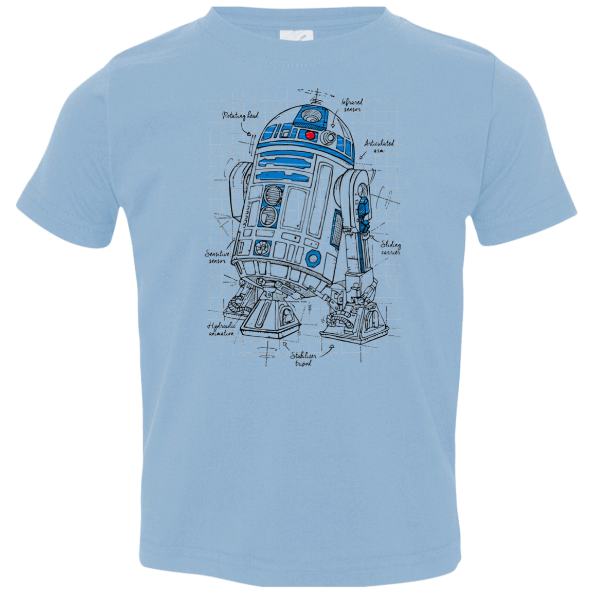 R2D2 Plan Toddler Premium T-Shirt