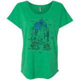 R2D2 Plan Triblend Dolman Sleeve