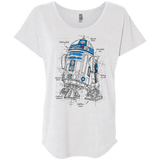 R2D2 Plan Triblend Dolman Sleeve