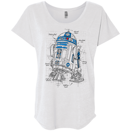 R2D2 Plan Triblend Dolman Sleeve