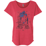 R2D2 Plan Triblend Dolman Sleeve