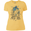 T-Shirts Banana Cream/ / X-Small R2D2 Plan Women's Premium T-Shirt
