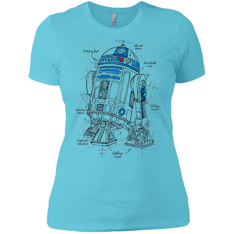 T-Shirts Cancun / X-Small R2D2 Plan Women's Premium T-Shirt