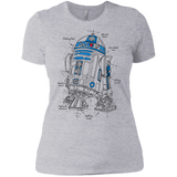 T-Shirts Heather Grey / X-Small R2D2 Plan Women's Premium T-Shirt