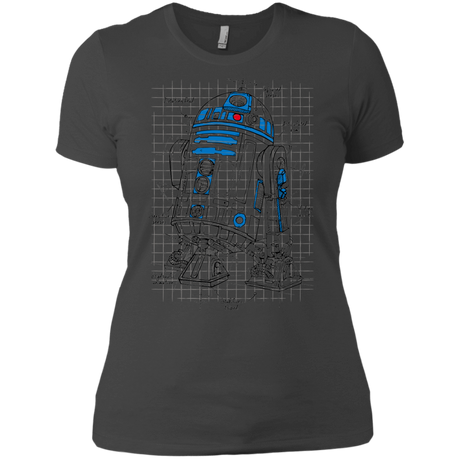 T-Shirts Heavy Metal / X-Small R2D2 Plan Women's Premium T-Shirt