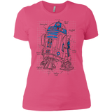 T-Shirts Hot Pink / X-Small R2D2 Plan Women's Premium T-Shirt